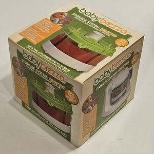 Baby Brezza Quatro BPA-free Food Storage System Green New